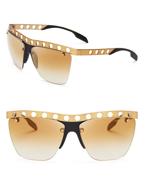 Prada Mirrored Sunglasses for Women .